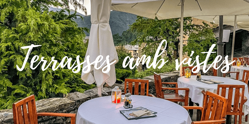 Restaurant amb terrassa Ordino Andorra